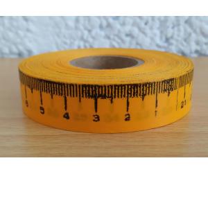 Zelfklevend lintmeter rechts-links (Oranje)